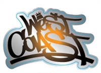West Coast Fasteners Graffiti Sticker Fall 2017 Edition