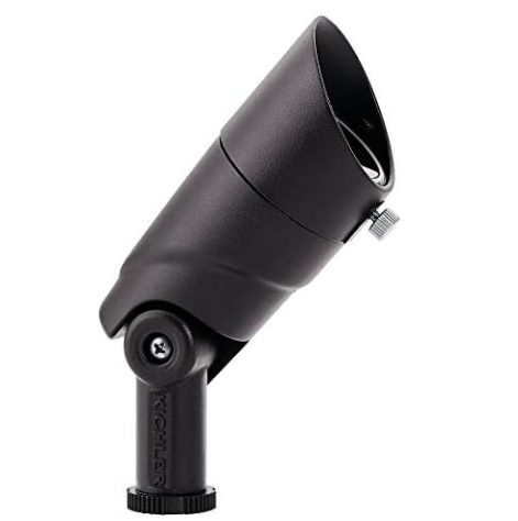 Kichler 16015AZT27 120-277V LED landscape accent light 2700K 15 degree flood bronze finish