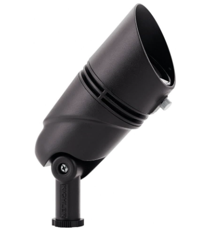 Kichler 16019AZT27 12V LED landscape accent light 2700K 35 degree flood bronze finish