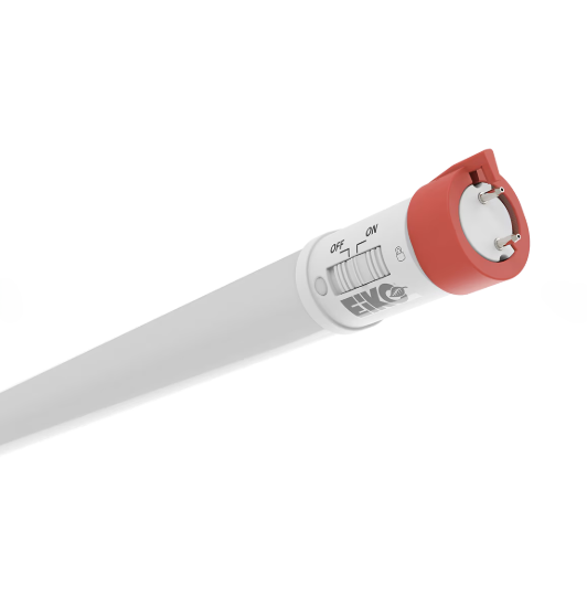 EiKO 4ft LED T10 tube with emergency backup