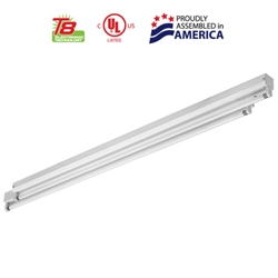 2-OSTG | 2' T8 Low Profile Fluorescent Staggered Cove Luminaire | USALight.com