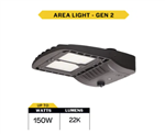 Halco 25401 SekTor G2 LED area light with selectable wattage and color temperature bronze finish