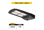 Halco 25403 SekTor G2 LED area light with selectable wattage and color temperature bronze finish