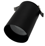 Lotus AD-3-S15W-FC-5CCT-BK 3in floating torpedo LED with 38 degree beam black finish