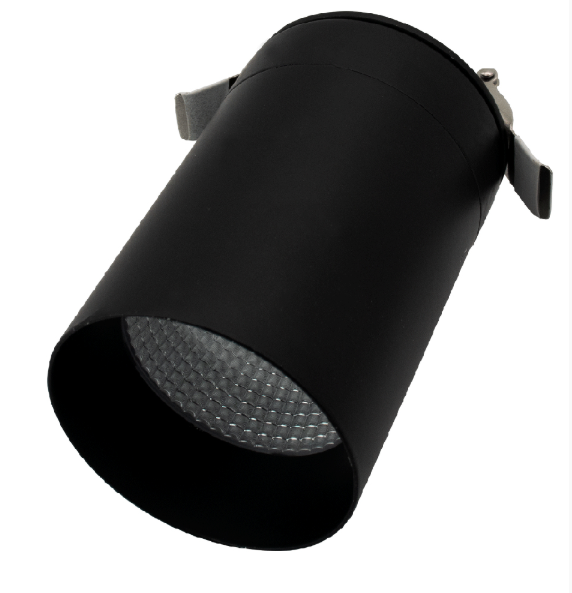Lotus AD-3-S15W-FC-5CCT-BK 3in floating torpedo LED with 38 degree beam black finish