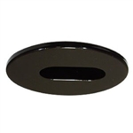 B1203BK | 2" Adjustable Slot Aperture Black Trim | USALight.com