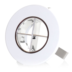 B1209CL-WH | 2" Crossblade Reflector Trim | USALight.com