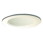 B1301W-WH | 3" Ring with Baffle Trim - Regressed | USALight.com