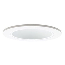 B1302W-WH | 3" Cone Trim - White | USALight.com