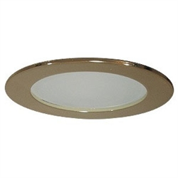 B1362PB | 3" Shower Trim - Frosted Lens | USALight.com