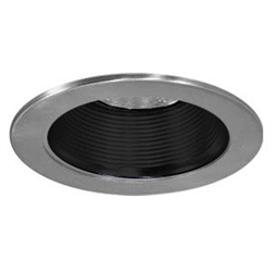 B1401P-SN | 4" Stepped Baffle Trim - Regressed | USALight.com