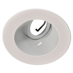 B1452W-WH | 4" Shower Trim - Regressed | USALight.com