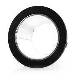 B402CL-BK | 4" Reflector Trim - Regressed | USALight.com