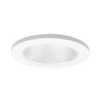 B402W-WH | 4" Reflector Trim - White Reflector | USALight.com