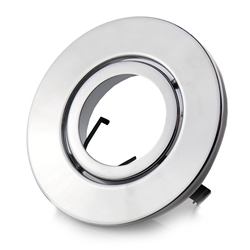 B461CH | 4" Adjustable Gimbal Ring Trim - Chrome | USALight.com