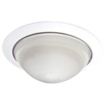 B504WH | 5" Shower Trim - Frosted Dome Lens | USALight.com