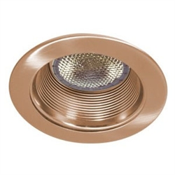 B530CP-CP | 5" Air Tight Stepped Baffle Trim - Copper | USALight.com