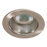 B530SN-SN | 5 Inch Air Tight Stepped Baffle Trim - Satin | USALight.com