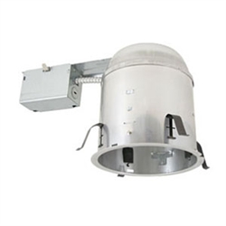 B6-GU24-RIC | 6" Miniature Compact Fluorescent GU24 IC Remodel Housing | USALight.com