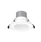 Lotus DL254-4-16W-M-A5C5 4 in regressed commercial LED downlight with 5-CCT & Wattage Selectable, white finish