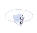 ELCO EL1597W 6in adjustable pull down recessed trim with MR16 retrofit design white finish