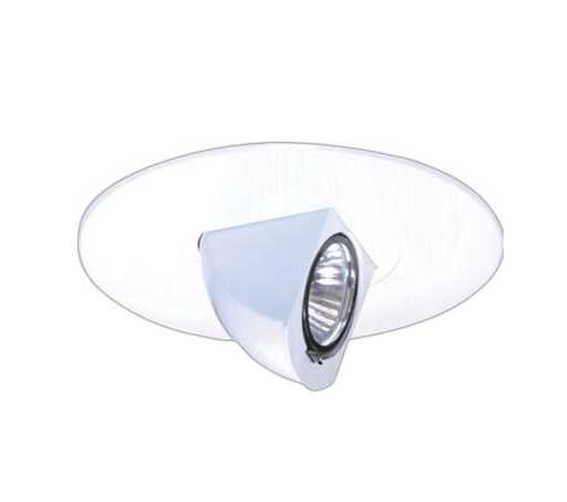 ELCO EL1597W 6in adjustable pull down recessed trim with MR16 retrofit design white finish