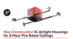 ELCO EL276JBICA 2 inch recessed housing