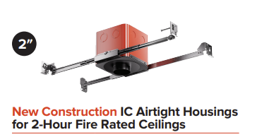 ELCO EL276JBICA 2 inch recessed housing