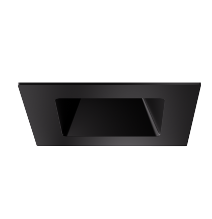ELCO ELK6829BB 6in square LED reflector trim black finish