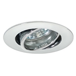 EM-202WH | Gimbal Ring Cabinet Light - MR11 White | USALight.com