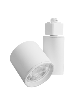 ELCO ET620CT5DW LED Gordian track head with 5-CCT selectable switch, white finish