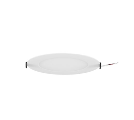 Lotus LB4R24V/27K/WH 4in 11W 24V DC LED super thin recessed downlight, 2700K, white trim, smooth reflector