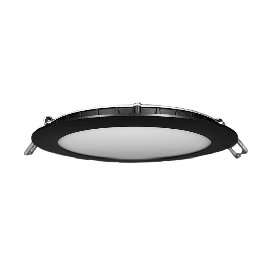 Lotus LB6R/41K/WH 6in 14W LED super thin recessed downlight, 4100K, black trim, smooth reflector