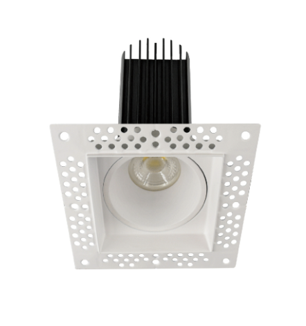 Lotus LED-2-S15W-3018K-WH-T-SQ 2 inch trimless downlight