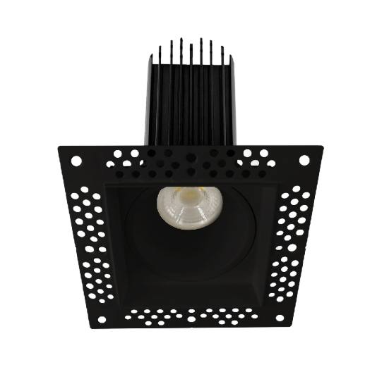 Lotus LED-2-S15W-L5CCTBK-T-SQ 2 inch trimless downlight
