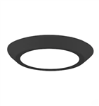 EnVisionLED LED-CDSK-6-11W-5CCT-BLK 6 inch LED disk light