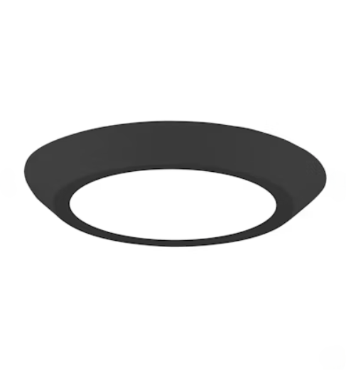 EnVisionLED LED-CDSK-6-11W-5CCT-BLK 6 inch LED disk light