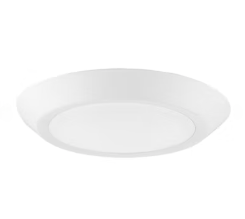 EnVisionLED LED-CDSK-6-11W-5CCT-WH 6 inch LED disk light