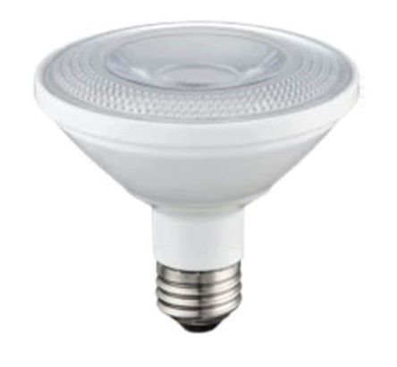 LED12P30S41KNFL | TCP Brand LED 12W Smooth PAR30 Short Neck - 4100K - NON-DIMMABLE | USALight.com