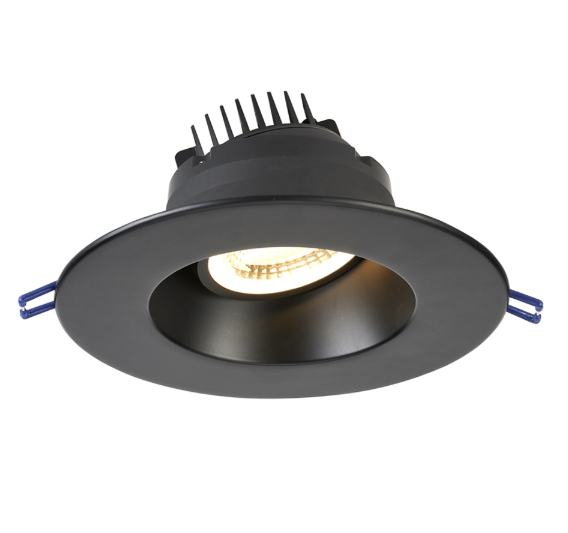 Lotus LRG6-5CCT-BK 6 inch regressed gimbal downlight