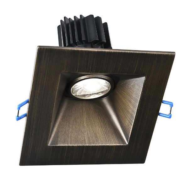 Lotus LSG3-3018K-HO-ORB 3 in High Output LED downlight with Dim To Warm 3000K-1800K, oil rubbed bronze finish
