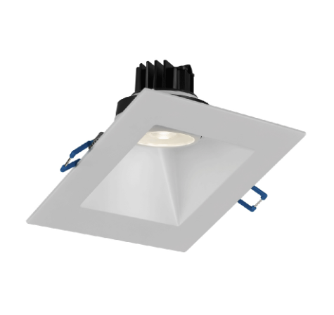 Lotus LSG3-5CCT-5SSL-WH 5 in sloped LED downlight with 5-CCT selectable switch, white finish