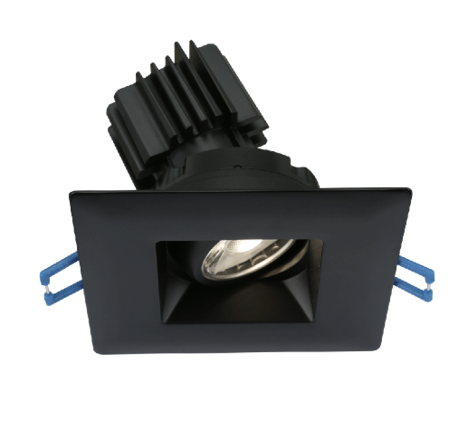 Lotus LSG3-5CCT-BK 3 in slim LED downlight with 5-CCT selectable switch, black finish