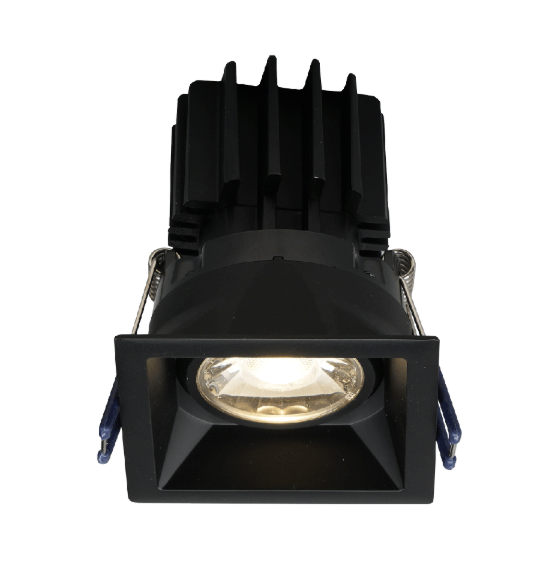 Lotus LSG3-5CCT-HO-TT-BK 3 in High Output Thin Trim LED downlight with 5-CCT selectable switch, black finish