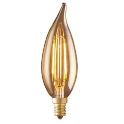 LTCA10V35022CB | Archipelago LED 3.5W Dimmable Vintage Candle Lamp - 2200K | USALight.com