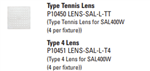 NaturaLED P10450 - LENS-SAL-L-TT