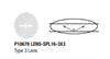 NaturaLED P10678 - LENS-SPL16-3X3