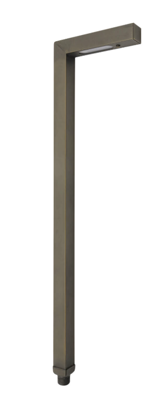 CLS PL76B-BZ solid brass path light in light bronze