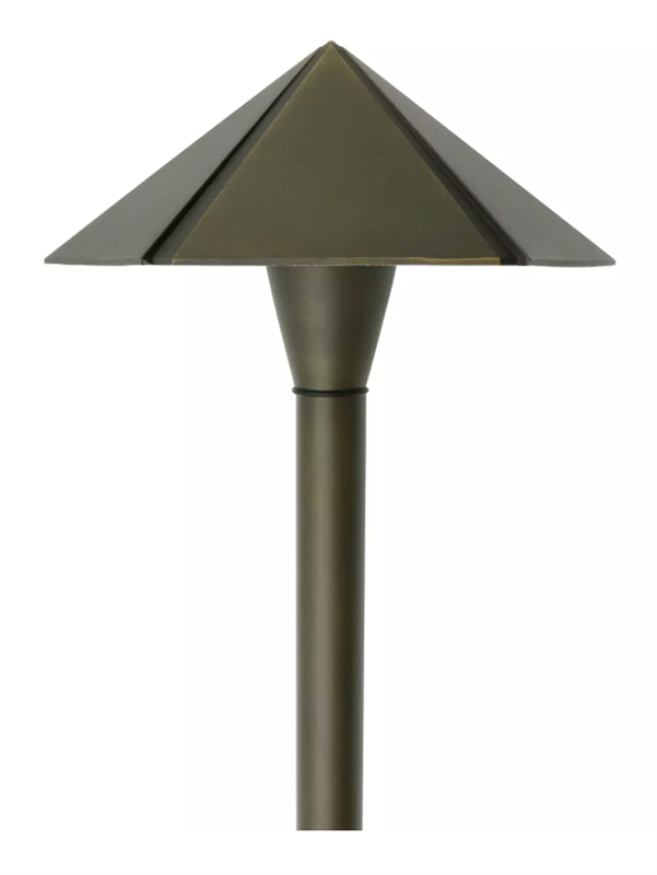 CLS PL83B solid brass path light in light bronze
