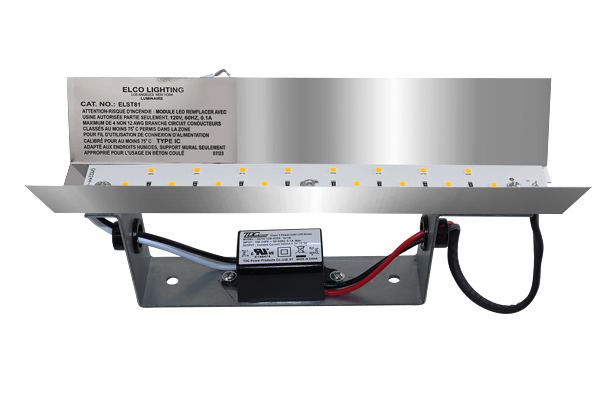 ELCO PST80 LED module replacement with driver included for ELST81 ELST82 ELST83 brick lights 5.4W 3000K 120V